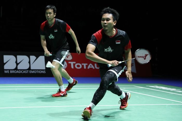 Hendra-Ahsan Berpeluang Raih Emas Ketiga Kejuaraan Bulutangkis 2019
