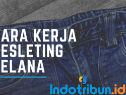 Cara Kerja Resleting Celana