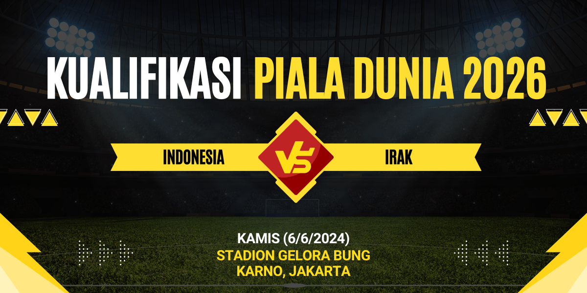 Jelang Pertandingan Indonesia vs Irak Kualifikasi Piala Dunia 2026