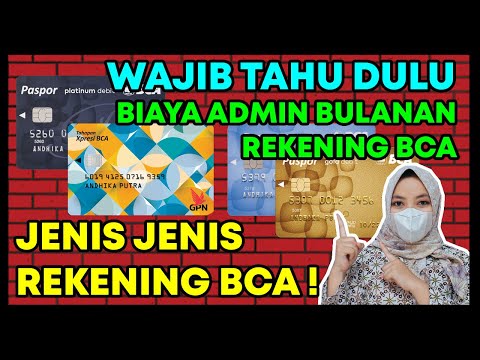 Jenis Tabungan BCA beserta Bunga dan Limitnya