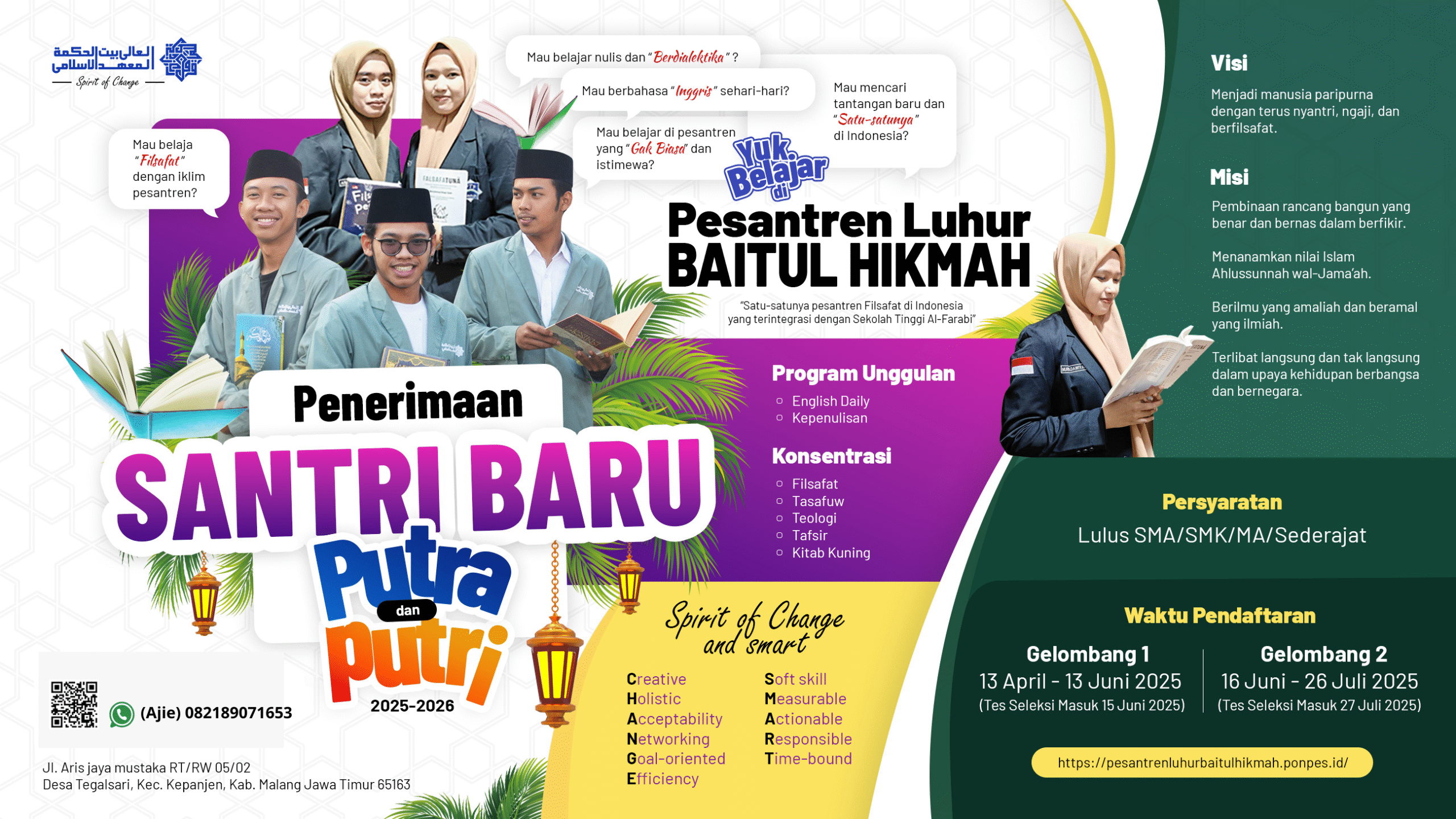 Rekomendasi Pesantren Terbaik di Malang 2025: Pesantren Luhur Baitul Hikmah Jadi Sorotan!