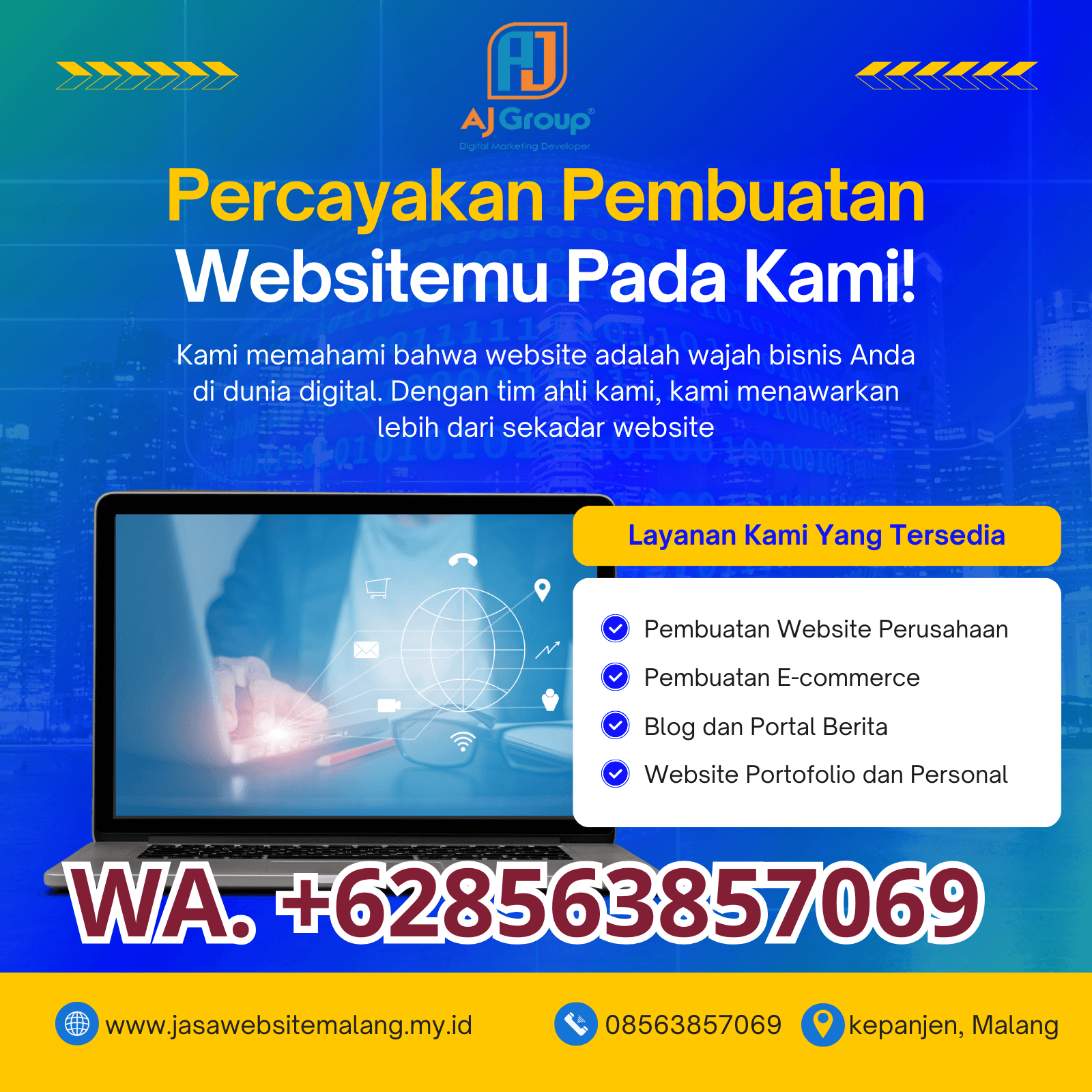 Rahasia Digital UMKM Malang: Website Profesional Mulai 1 Hari Jadi! Rahasia Digital UMKM Malang: Website Profesional Mulai 1 Hari Jadi!