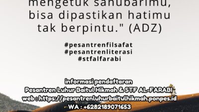 Ingin Jadi Santri Sekaligus Filsuf? Pesantren Luhur Baitul Hikmah Kepanjen Malang adalah Solusi Mutakhir