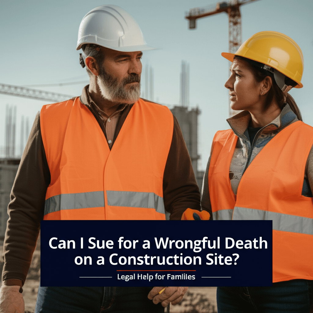 Can I Sue for a Wrongful Death on a Construction Site? Legal Help for Families