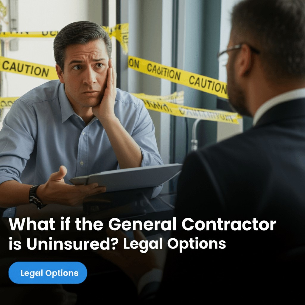 What if the General Contractor is Uninsured? Legal Options After an Accident What if the General Contractor is Uninsured? Legal Options After an Accident