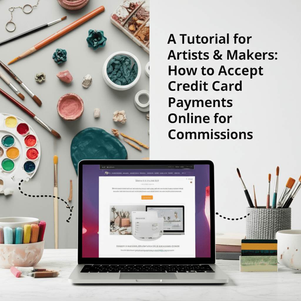 A Tutorial for Artists & Makers: How to Accept Credit Card Payments Online for Commissions