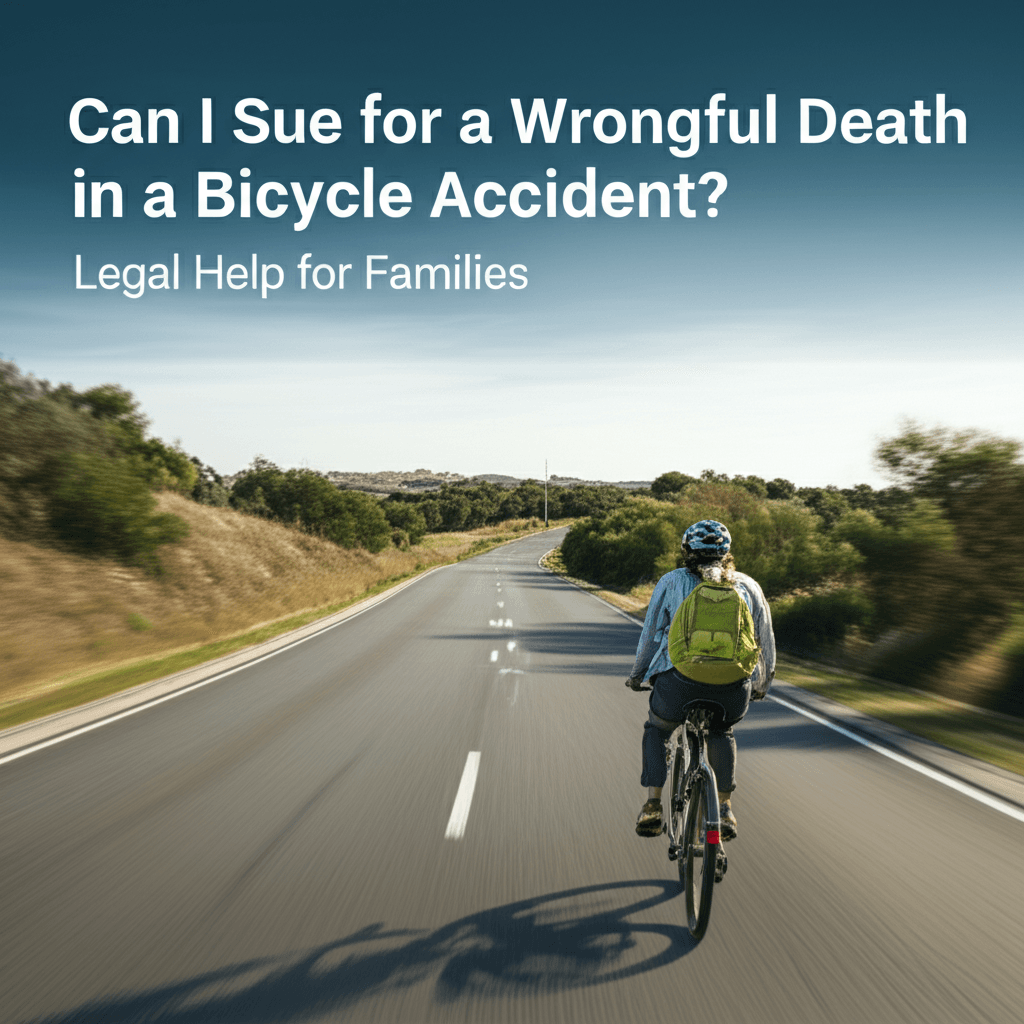 Can I Sue for a Wrongful Death in a Bicycle Accident? Legal Help for Families