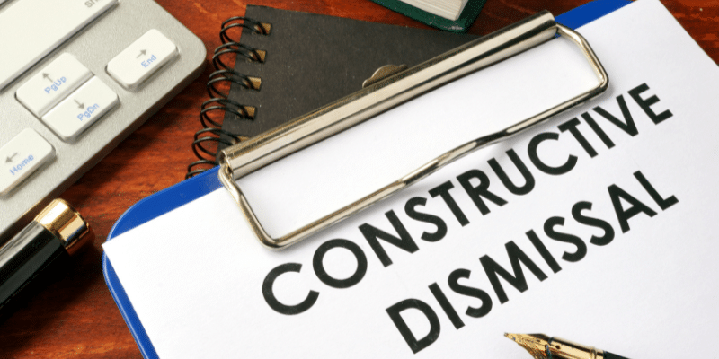 Constructive Dismissal Claim Lawyer in Ontario