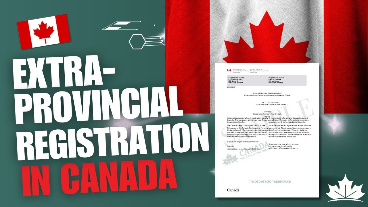 Extra-provincial registration for an Alberta corporation in BC