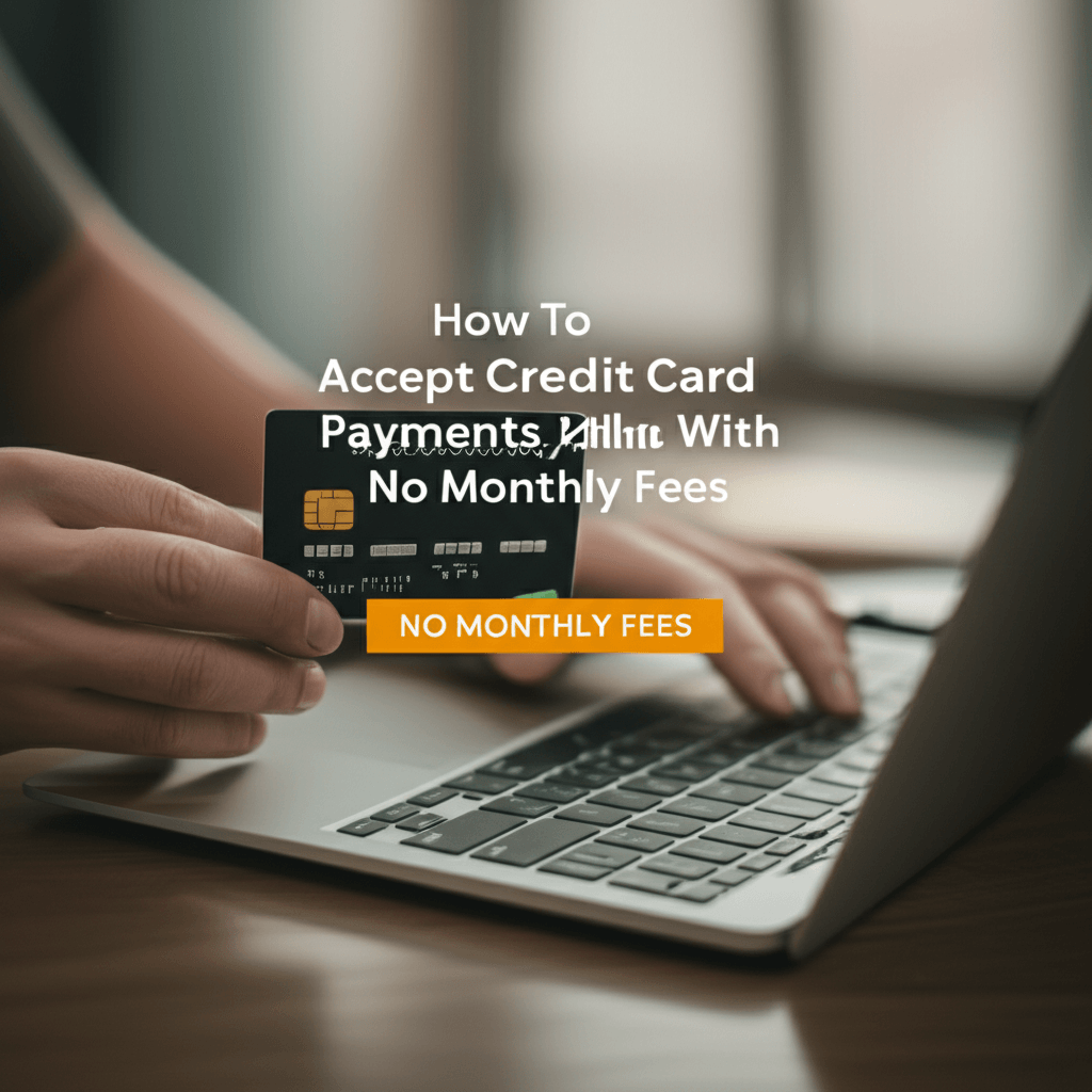 How to Accept Credit Card Payments Online With No Monthly Fees