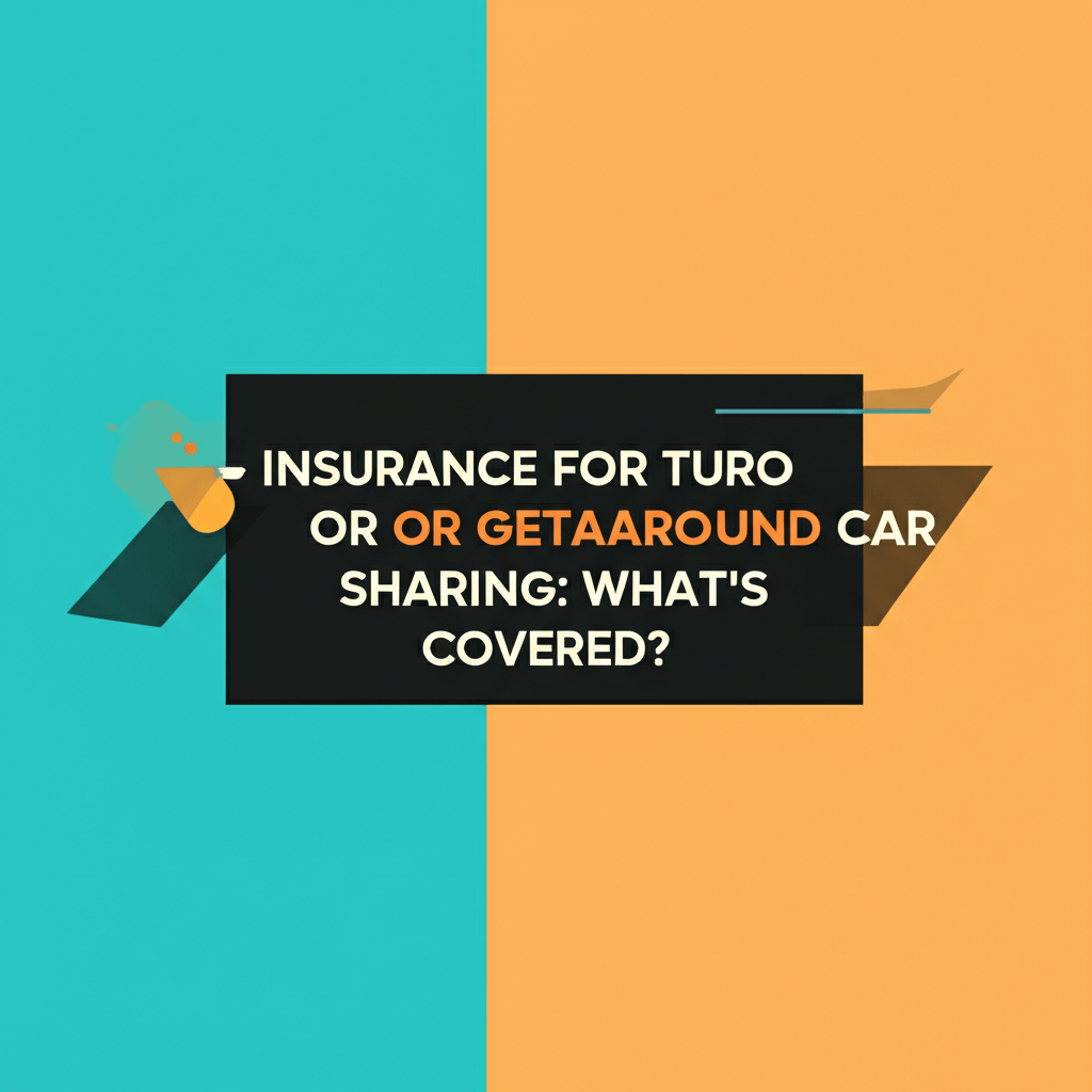 Insurance for Turo or Getaround Car Sharing: What's Covered?
