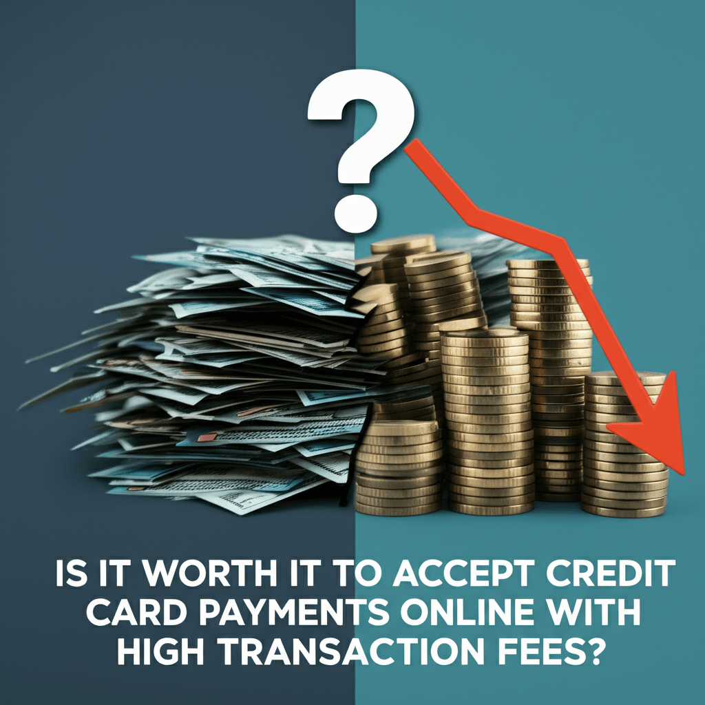 Is It Worth It to Accept Credit Card Payments Online With High Transaction Fees? Is It Worth It to Accept Credit Card Payments Online With High Transaction Fees?