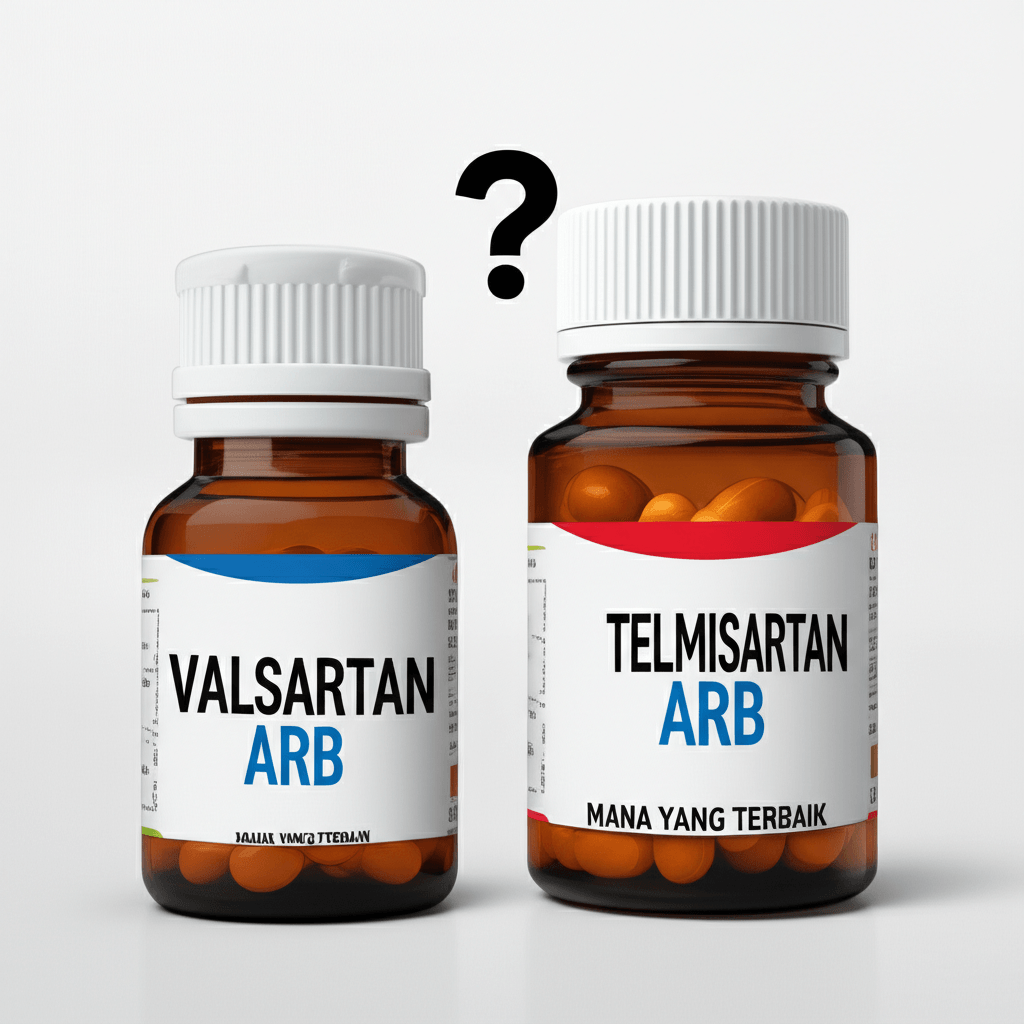 Obat Hipertensi Golongan ARB (Valsartan, Telmisartan): Mana yang Terbaik? 