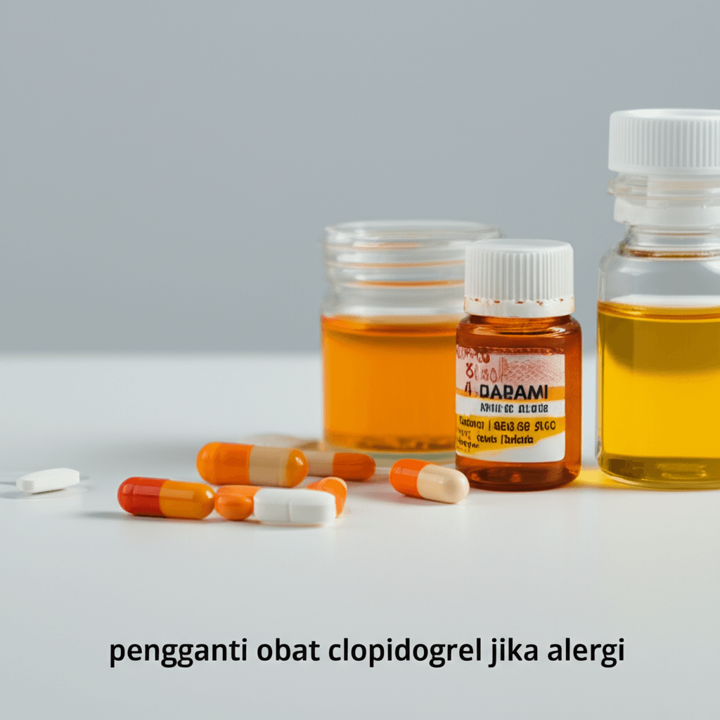 pengganti obat clopidogrel jika alergi