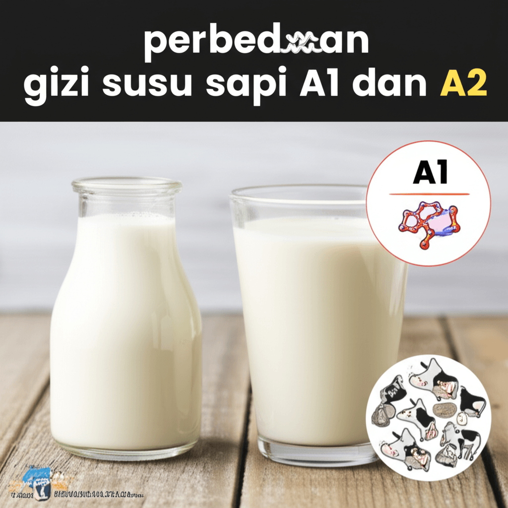 perbedaan gizi susu sapi A1 dan A2