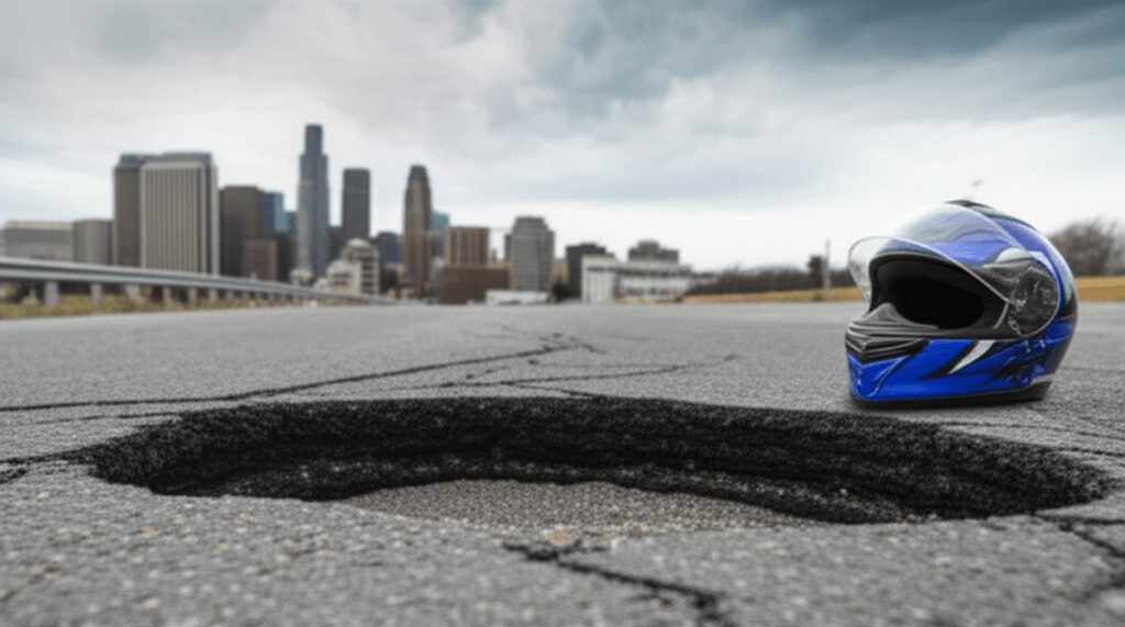 Suing a City for a Pothole Motorcycle Accident in California